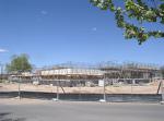 New building, under construction, at CNM, in Albuquerque.